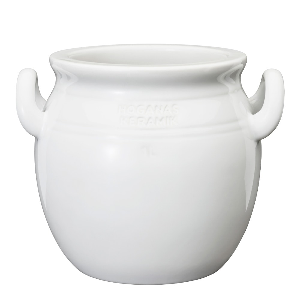 Höganäs Keramik Krus 1 L Vit