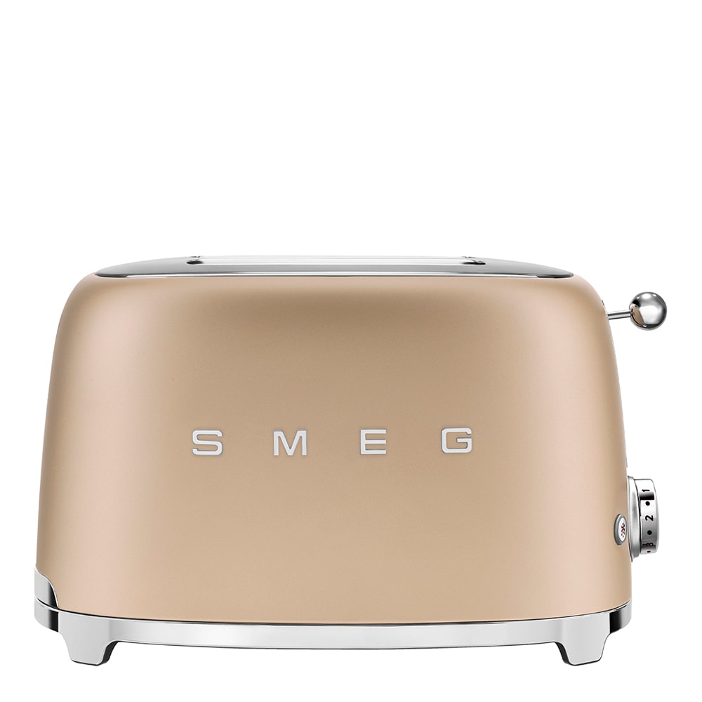Smeg 50's Style Brödrost 2 skivor Matt Guld