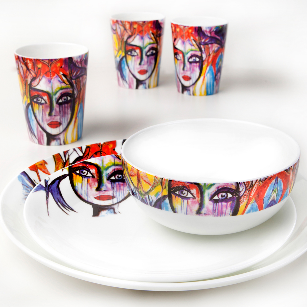 Tallrik flat 28 cm Slice of Life