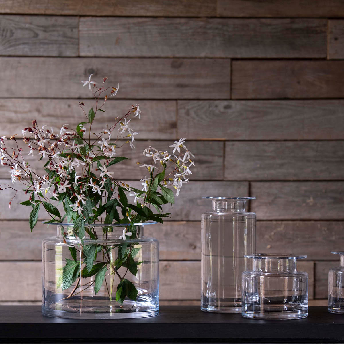 Old Farm Collection Vas 25 cm Klar