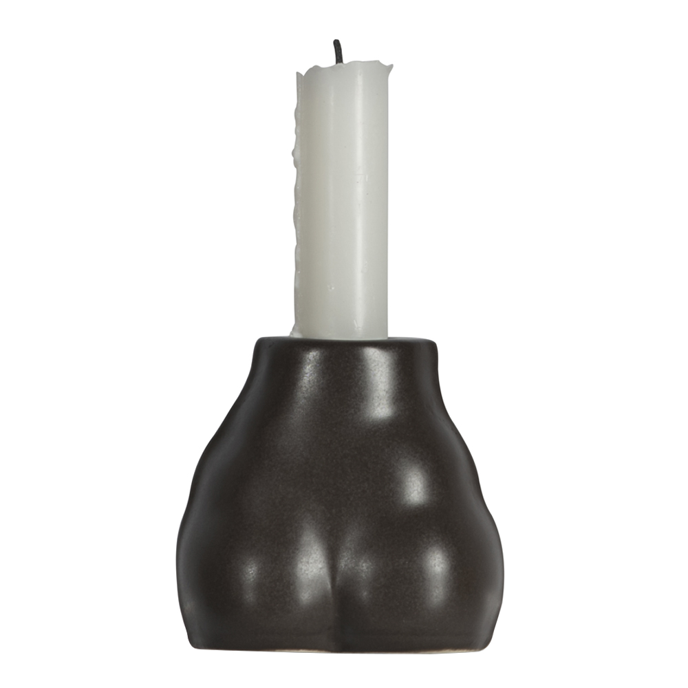 Nature Ljusstake 19 cm Svart