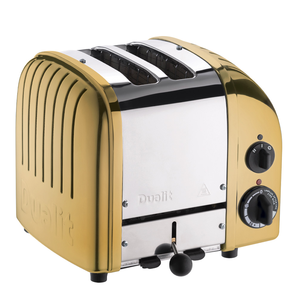 Classic Brödrost 2 Skivor Mässing