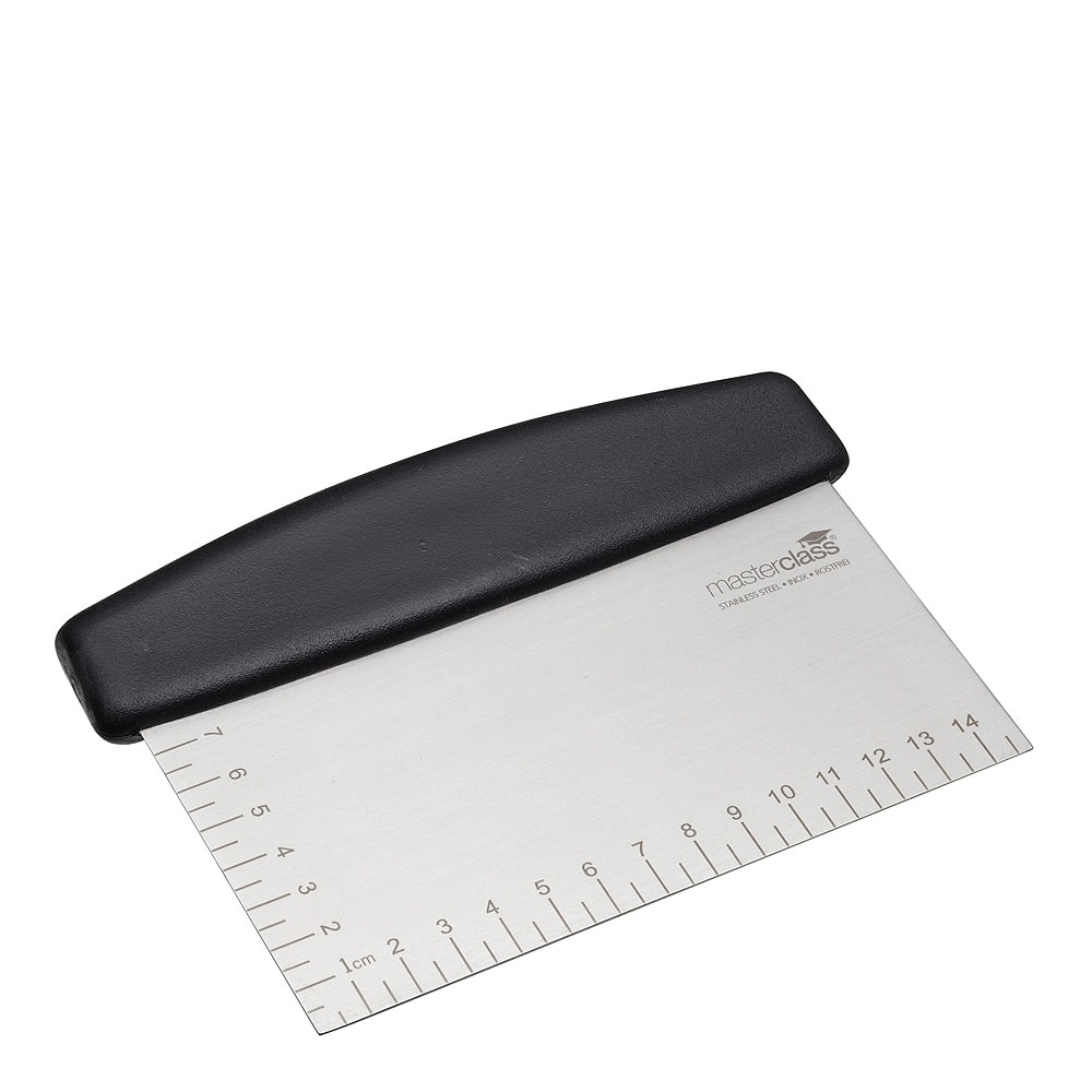 Degskrapa med mått Rostfri