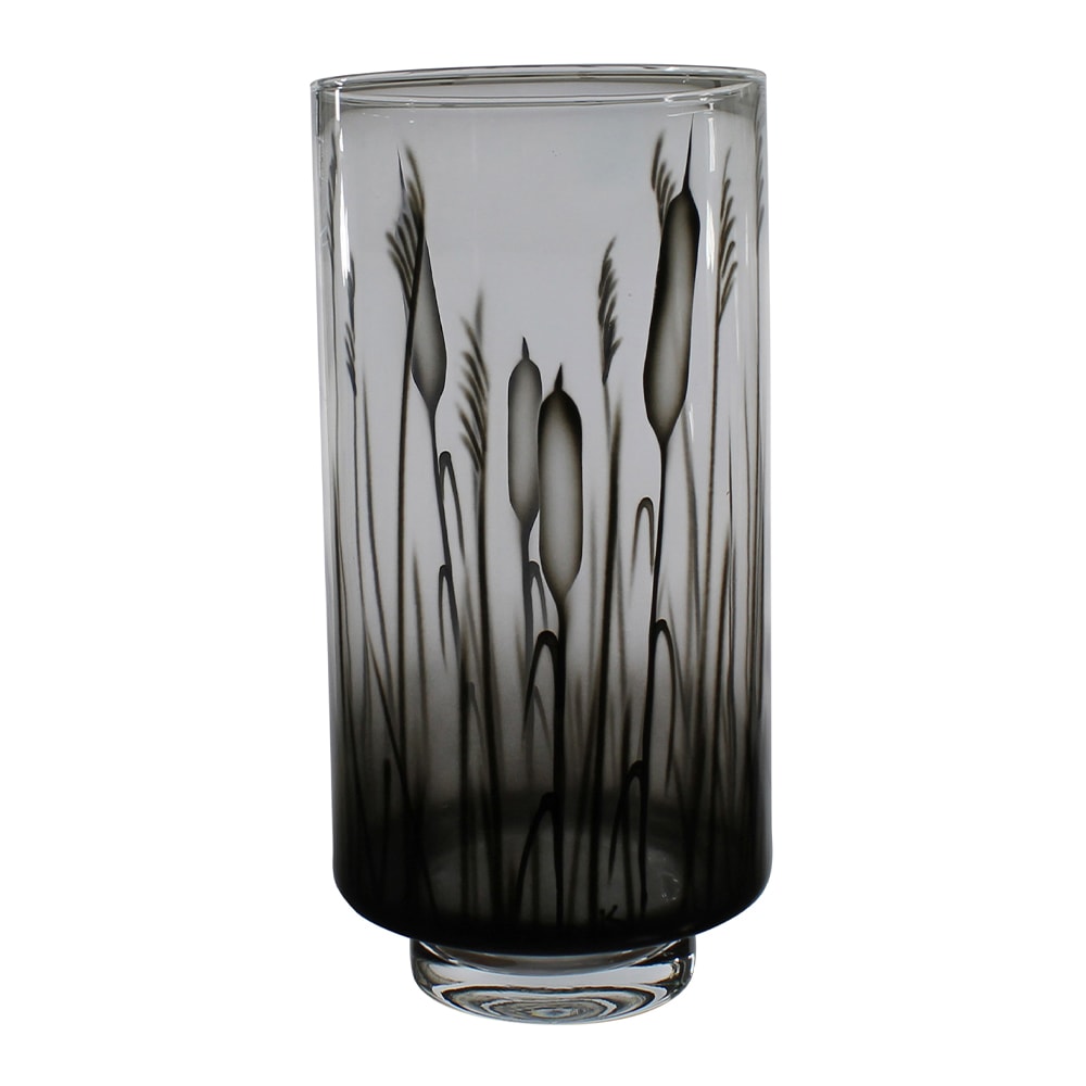 Kaveldun Lykta 30x14,5 cm Klar/Grå