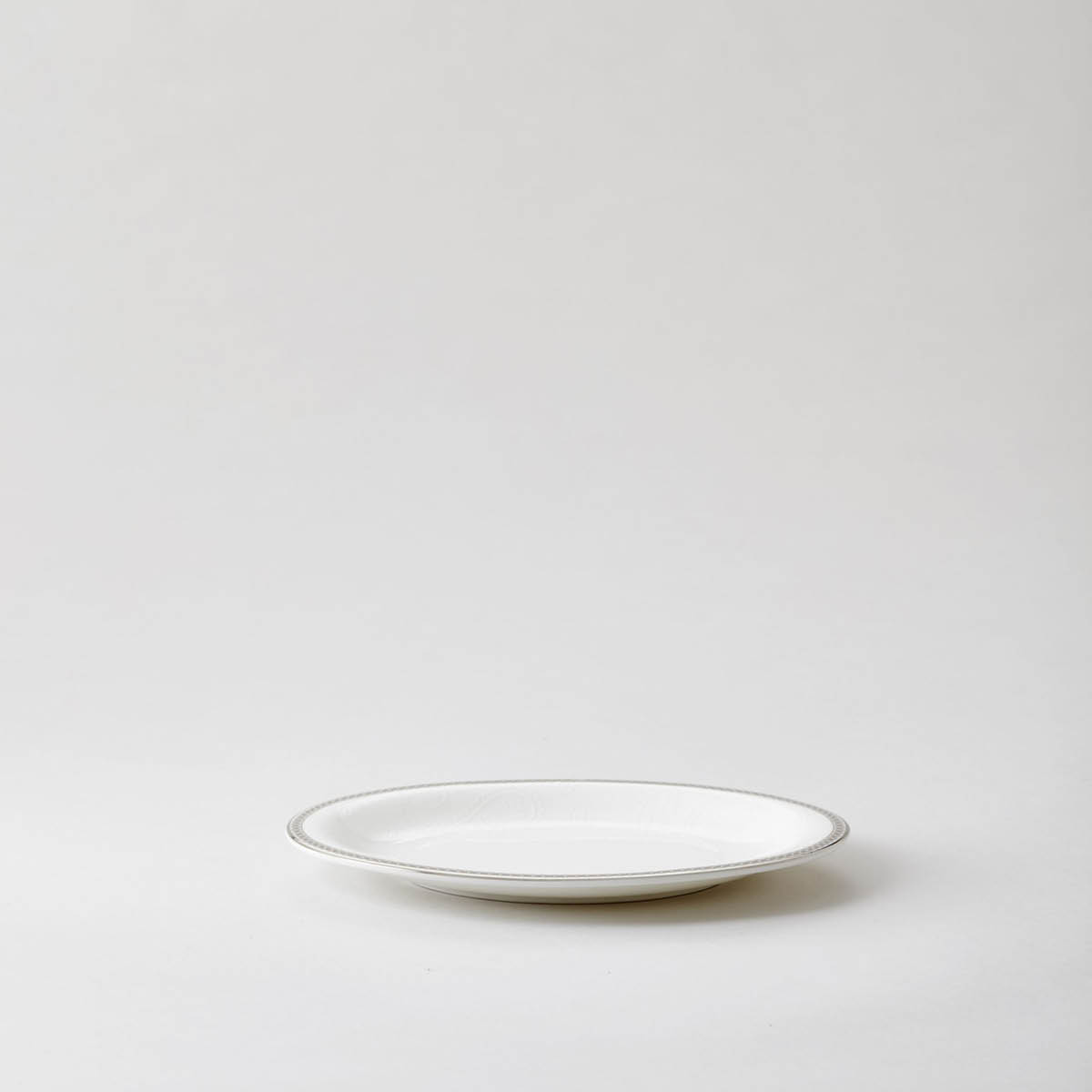 Silver Paisley Fat till såssnipa 20,5 cm Vit