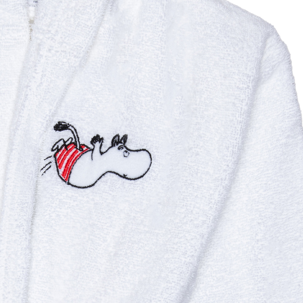 Mumin Badrock Barn 122/128 Mumintroll Vit