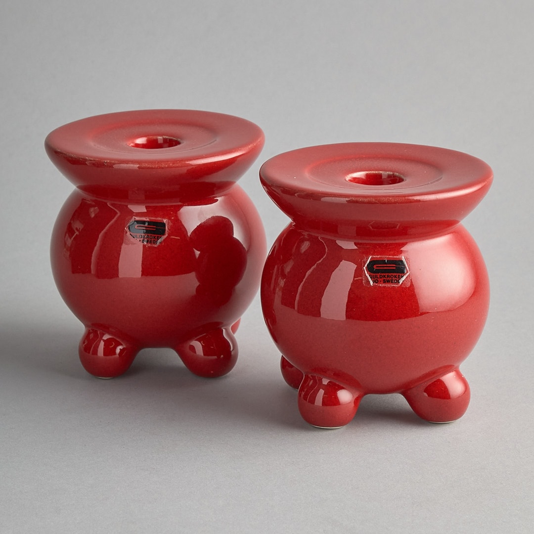 Guldkroken Julljusstakar