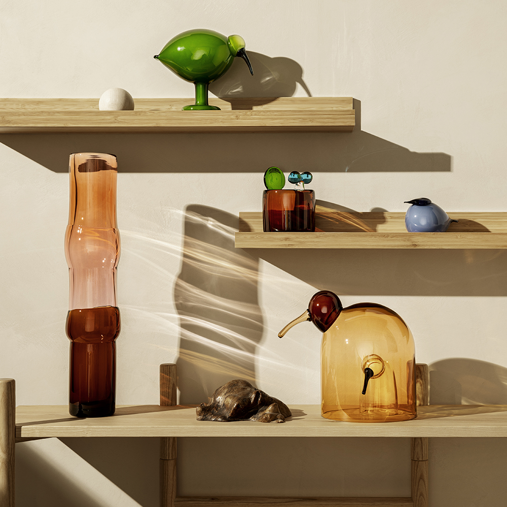 Birds by Toikka Ibis 20,5x16,5 cm Grön