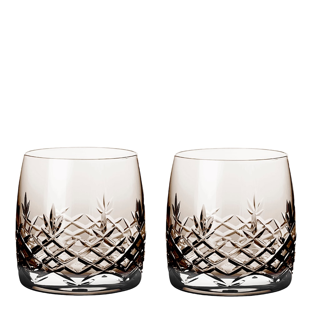 Crispy Aqua Glas 23 cl 2-pack Brun