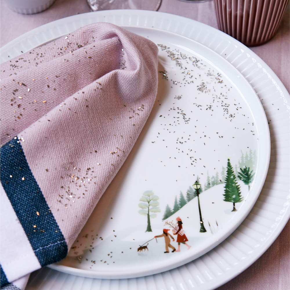 Vinter Tallrik 26 cm Vit