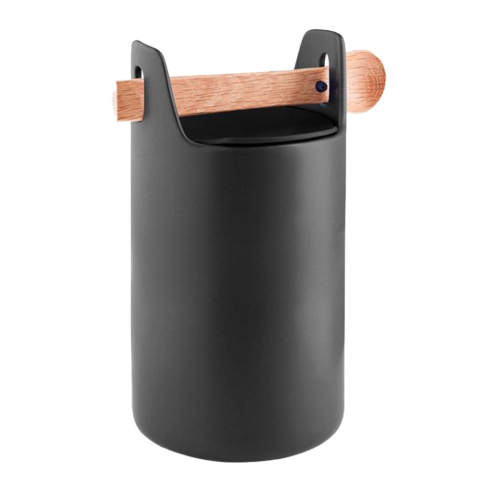 Toolbox Förvaringsburk m sked & lock 20 cm Svart