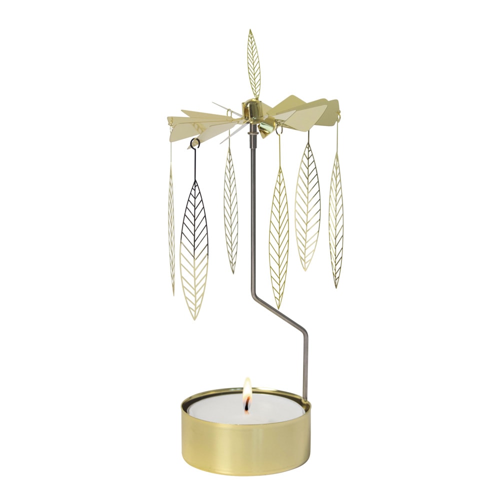 Änglaspel Salix 8x20x8 cm Guldmetall