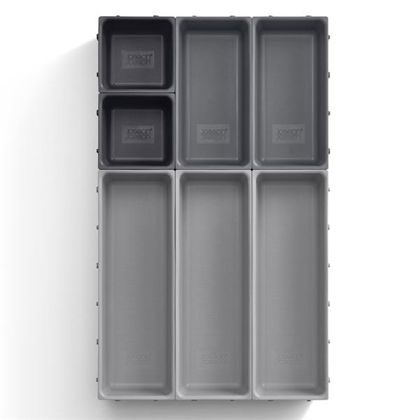 Lådinsats 44x26,5 cm Grå