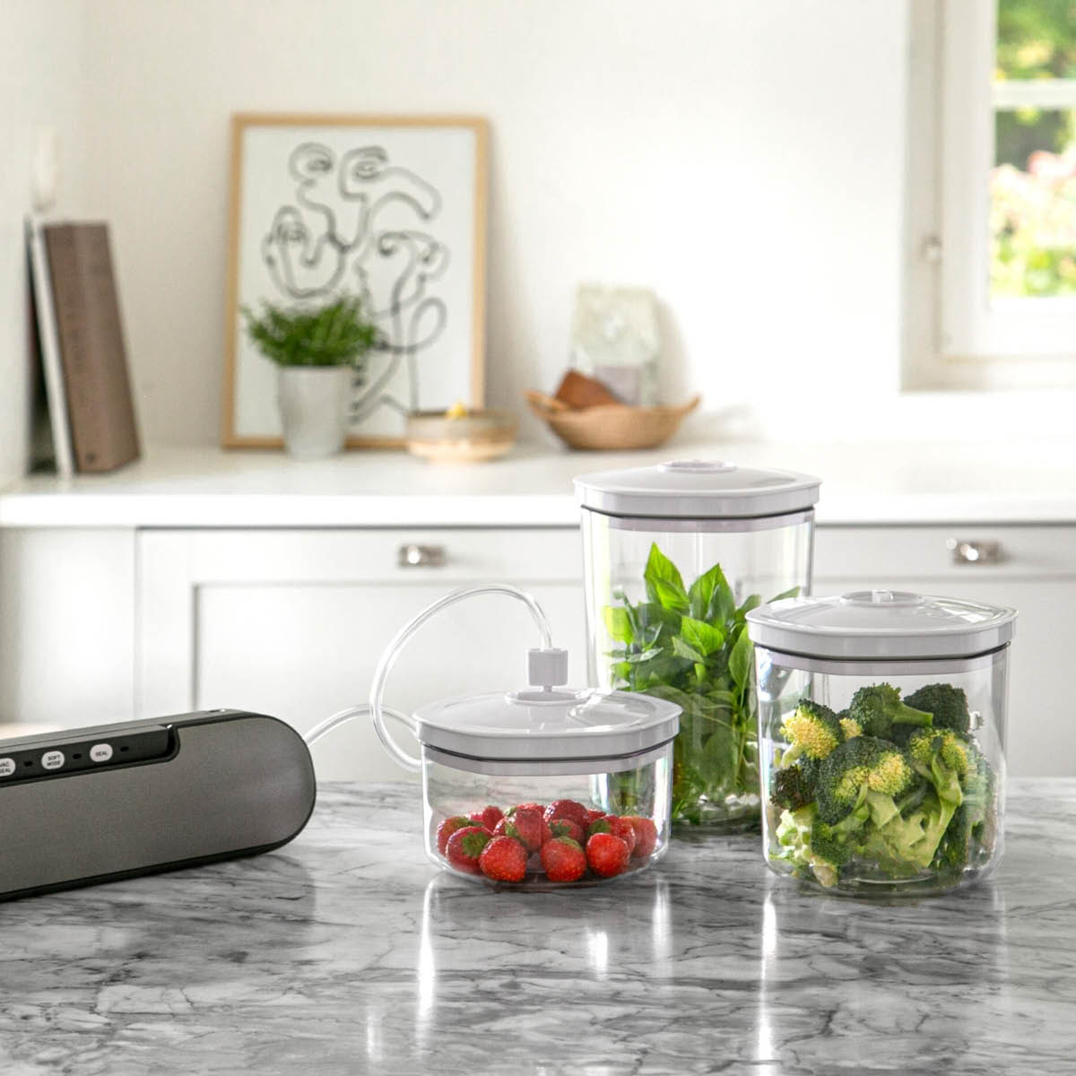 Vakuumbehållare 3-Pack