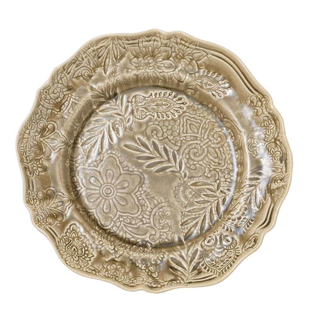 Arabesque Serveringsfat 34 cm Sand