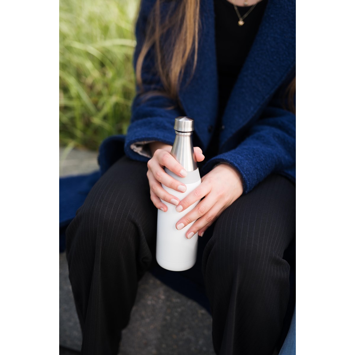 Fresco Thermavac Vattenflaska 0,6L Snowflake White