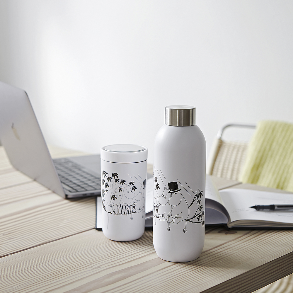 Mumin To Go Click Mugg 40 cl Soft White