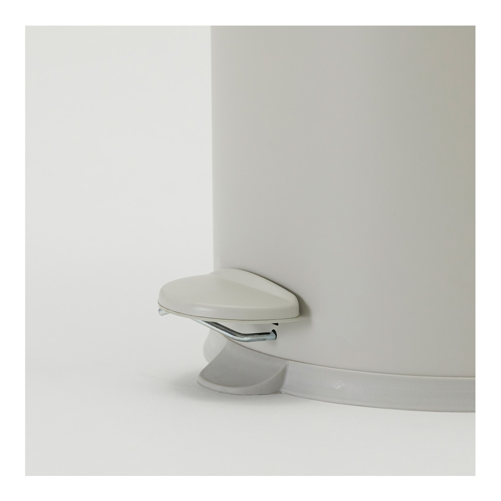 Eda Papperskorg med pedal 45,5x41 cm Offwhite