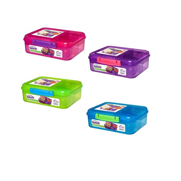 Lunch matlåda 1,65L ass