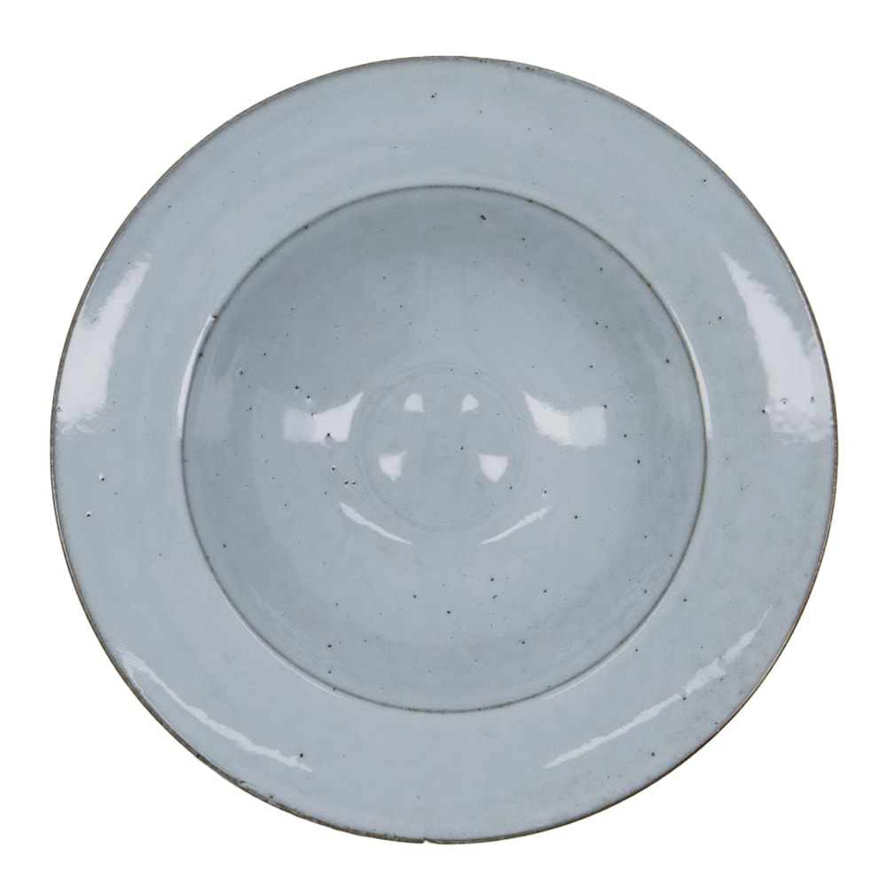 Rustic Skål/Pastatallrik 26 cm Grå/Blå