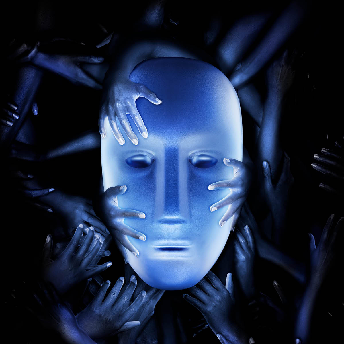 Brains Karolina blå 7,5 cm