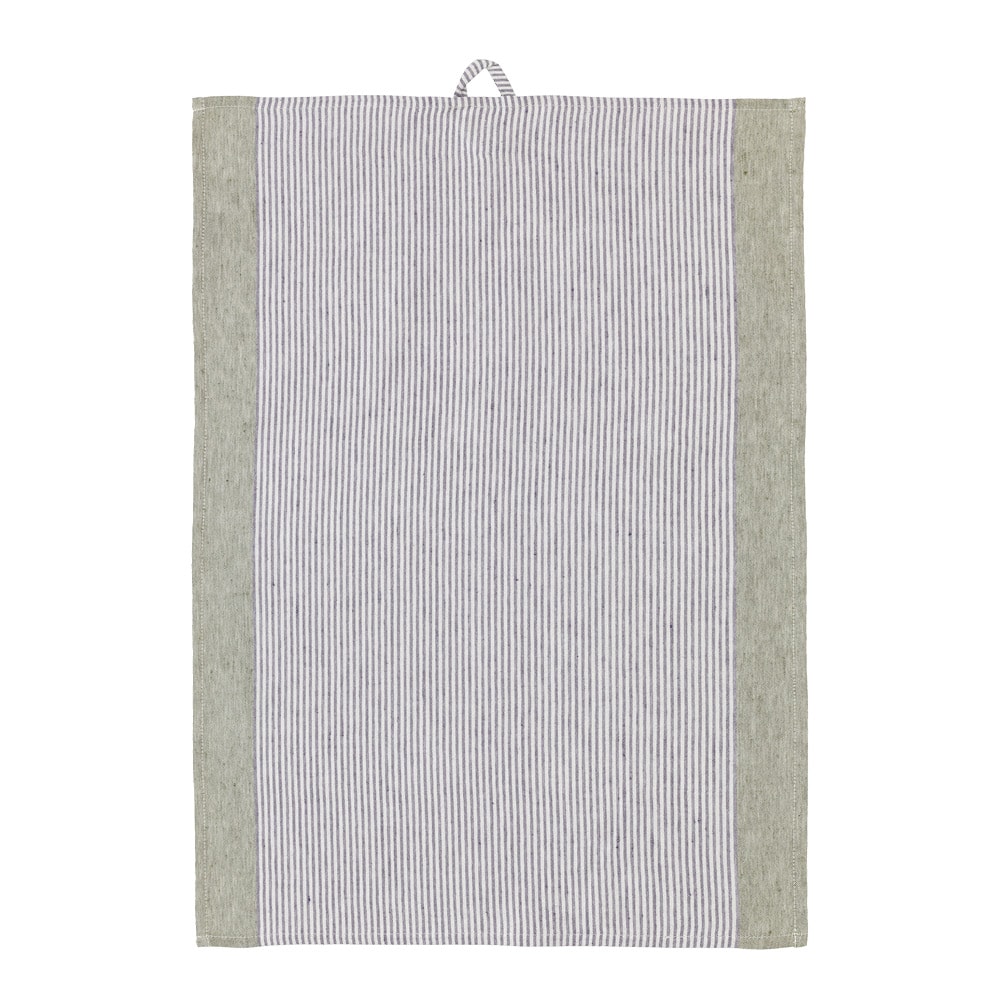 Statement Stripe Kökshandduk 50x70 cm Grön