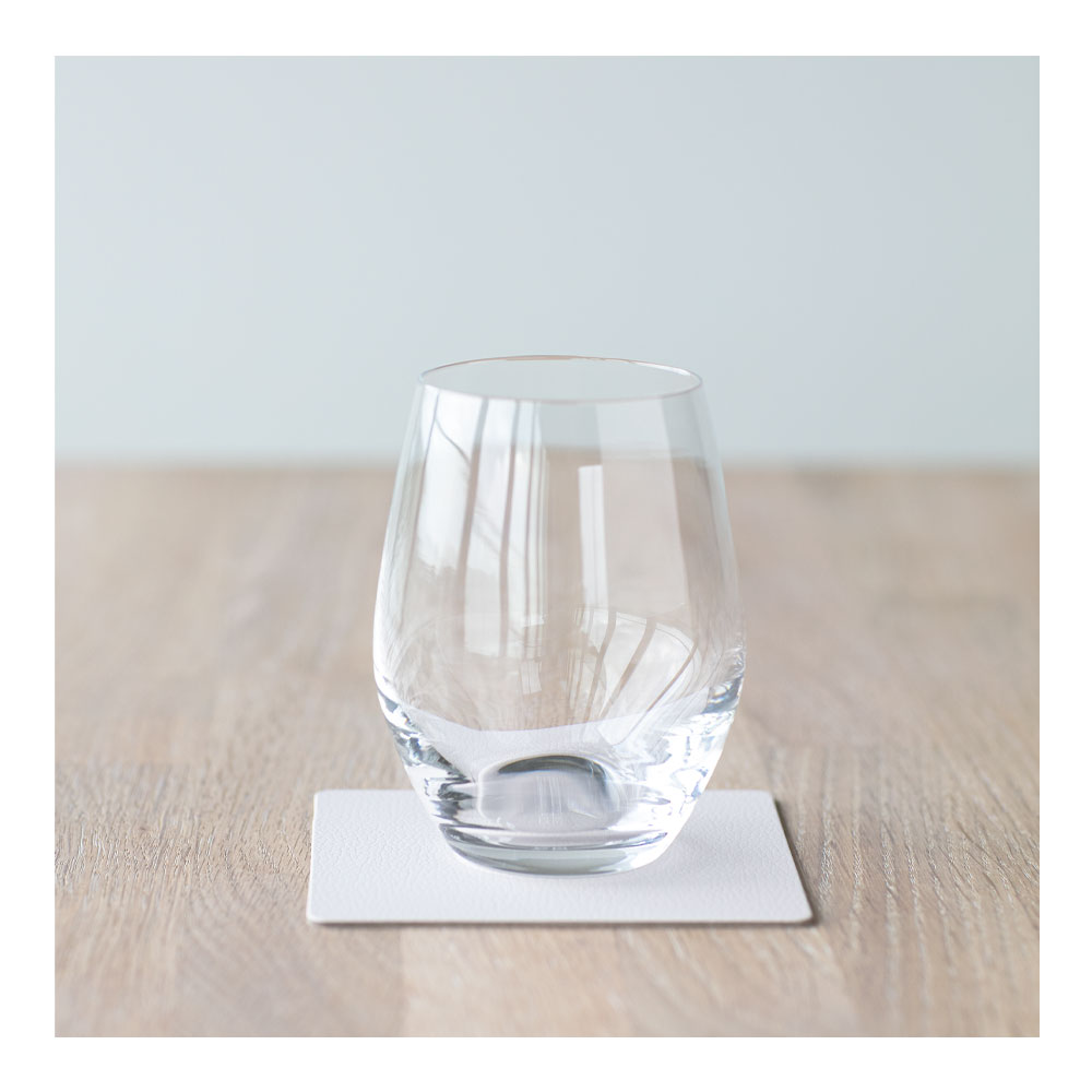 Square Glasunderlägg 10x10 cm Soft Nude