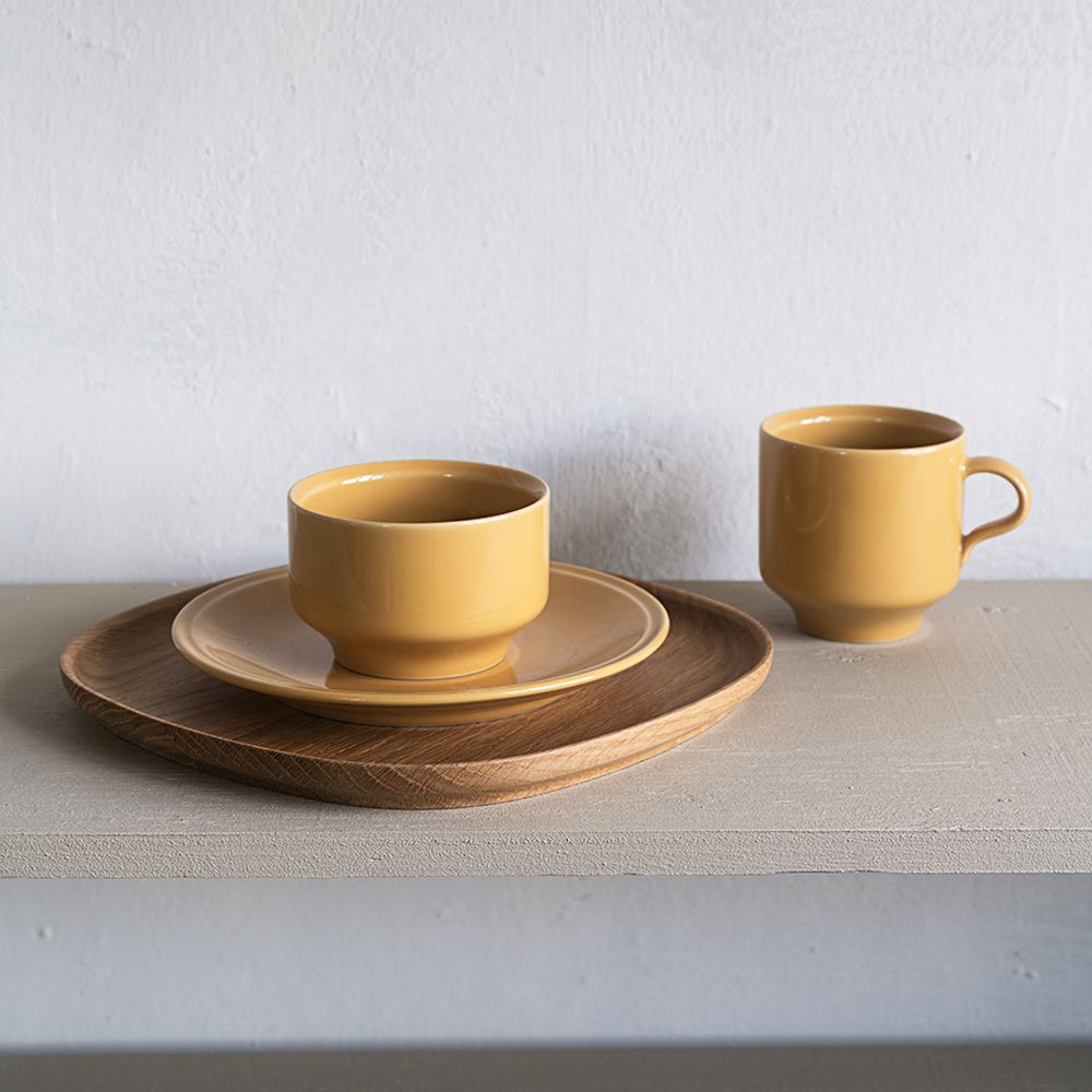 H&ouml;gan&auml;s Keramik Daga Kopp 33 cl Ockra