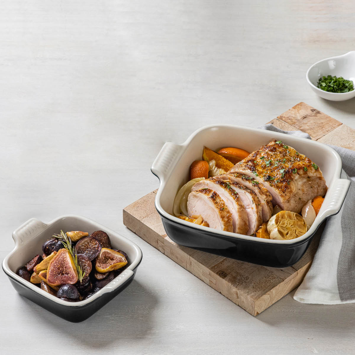 Heritage fatset ugnsfast 13+22 cm svart