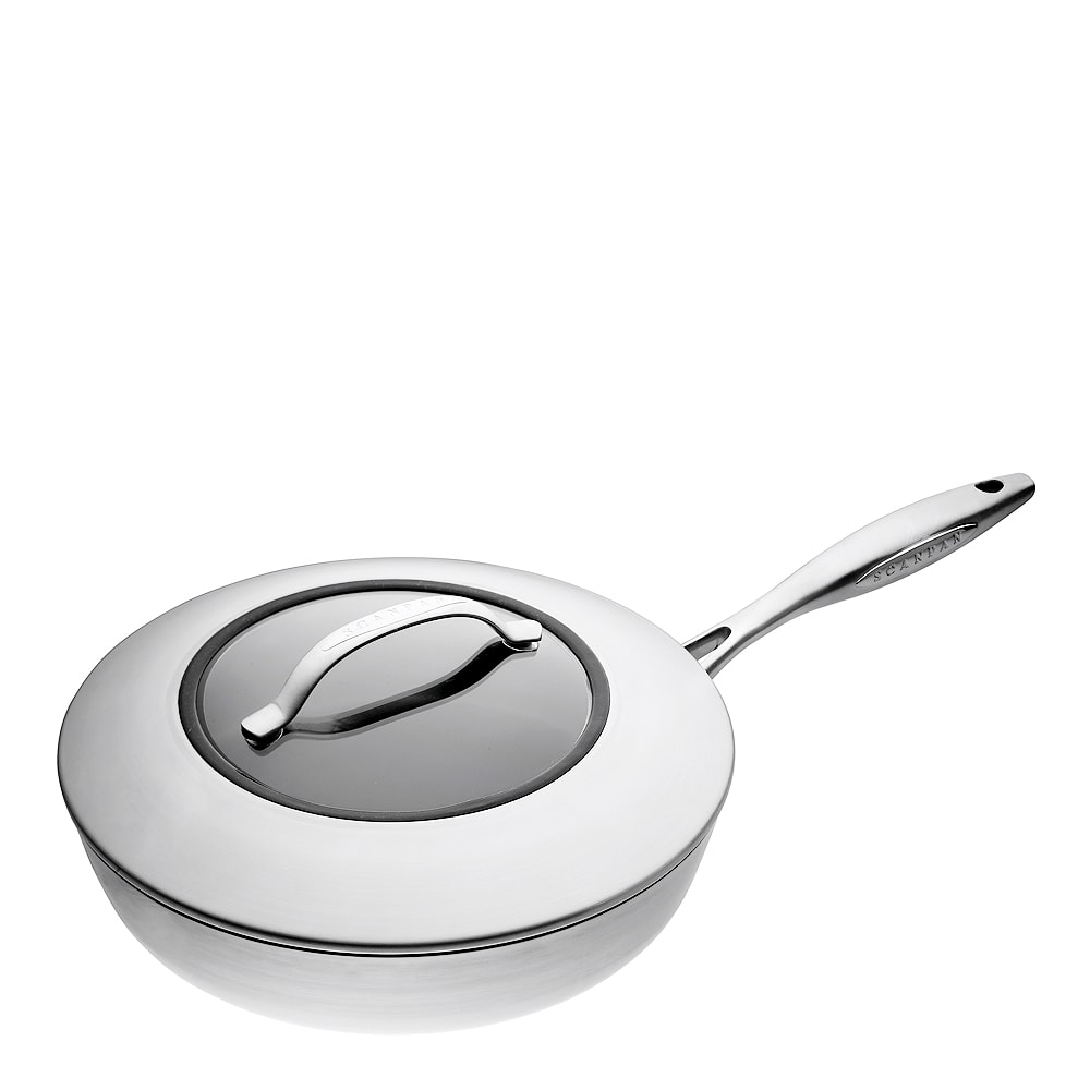 CTX Traktörpanna med lock 26 cm Rostfri