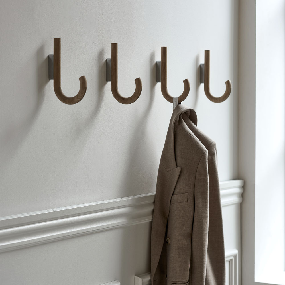 Hook Krok Ek 20 cm Ek/Krom