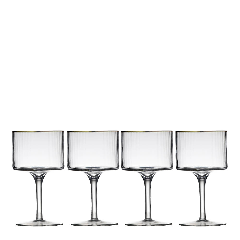 Palermo Gold Gin & Tonic Glas 32 cl 4-pack Klar