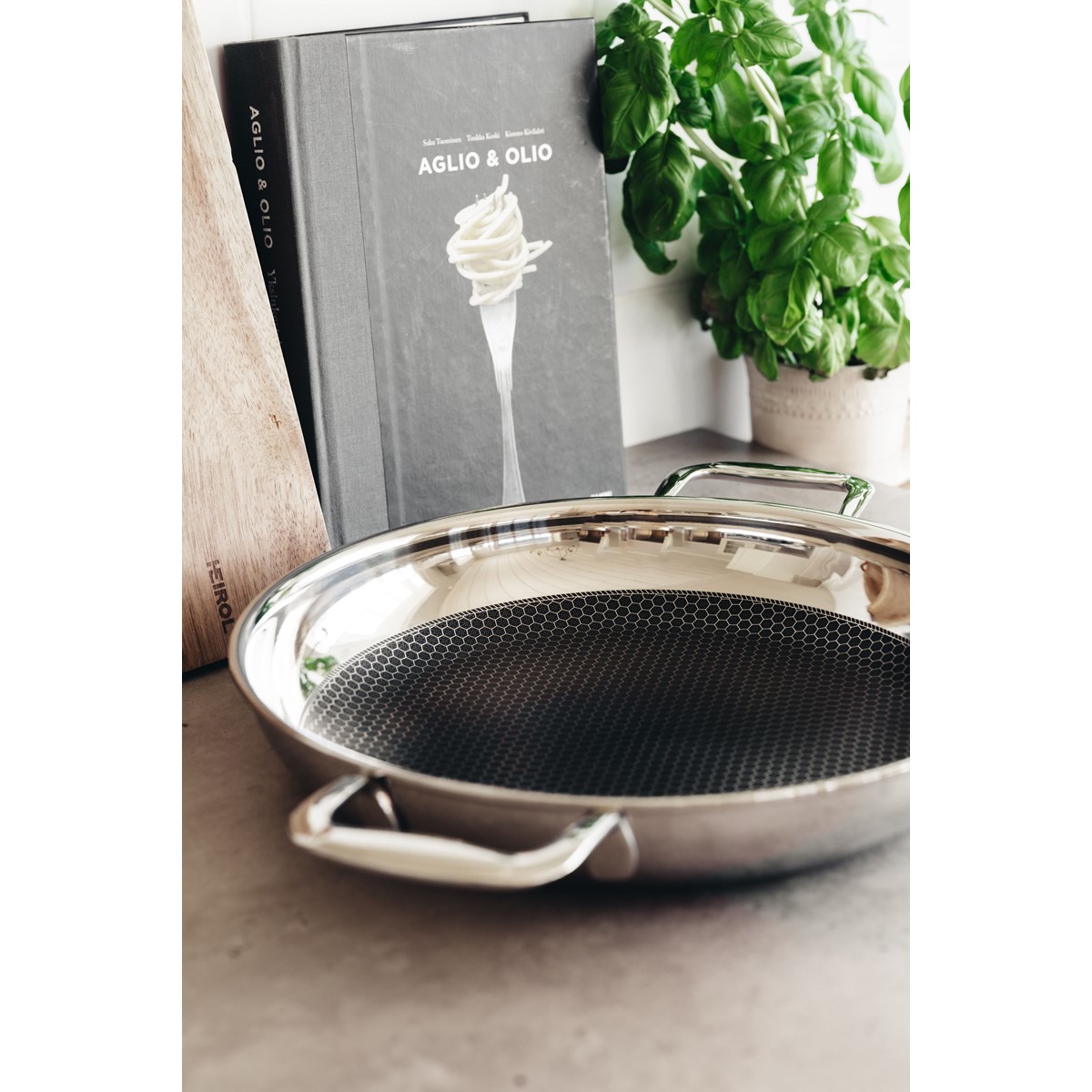 Steelsafe Stekpanna M/ Två Handtag 28 cm