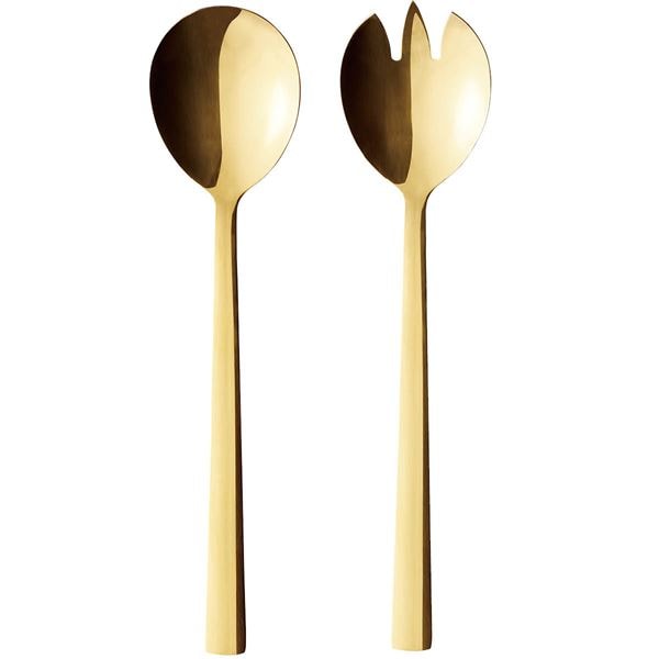 Raw Salladsset 2 delar Guld