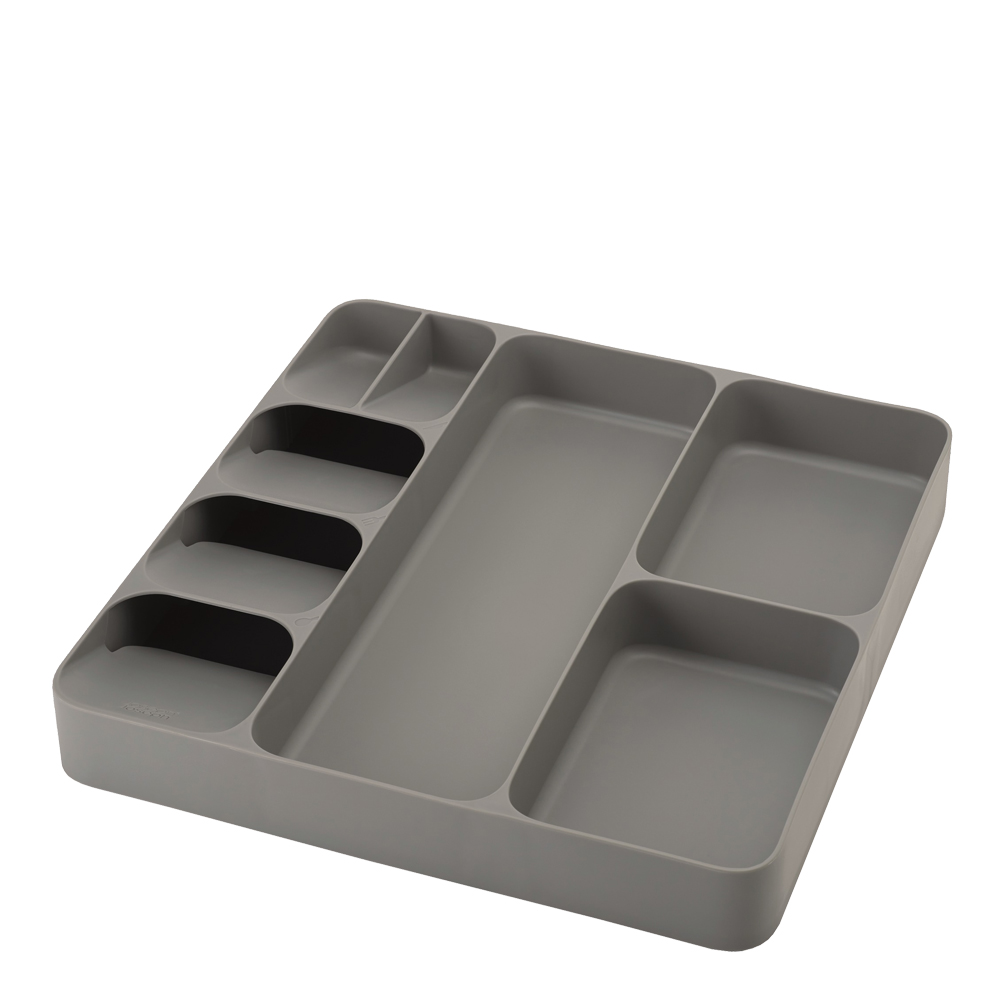 Drawerstore Besticklåda Grå