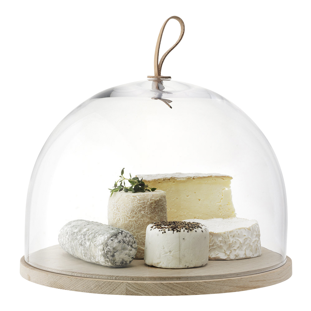 Ivalo Ostbricka med Glaskupa 32 cm