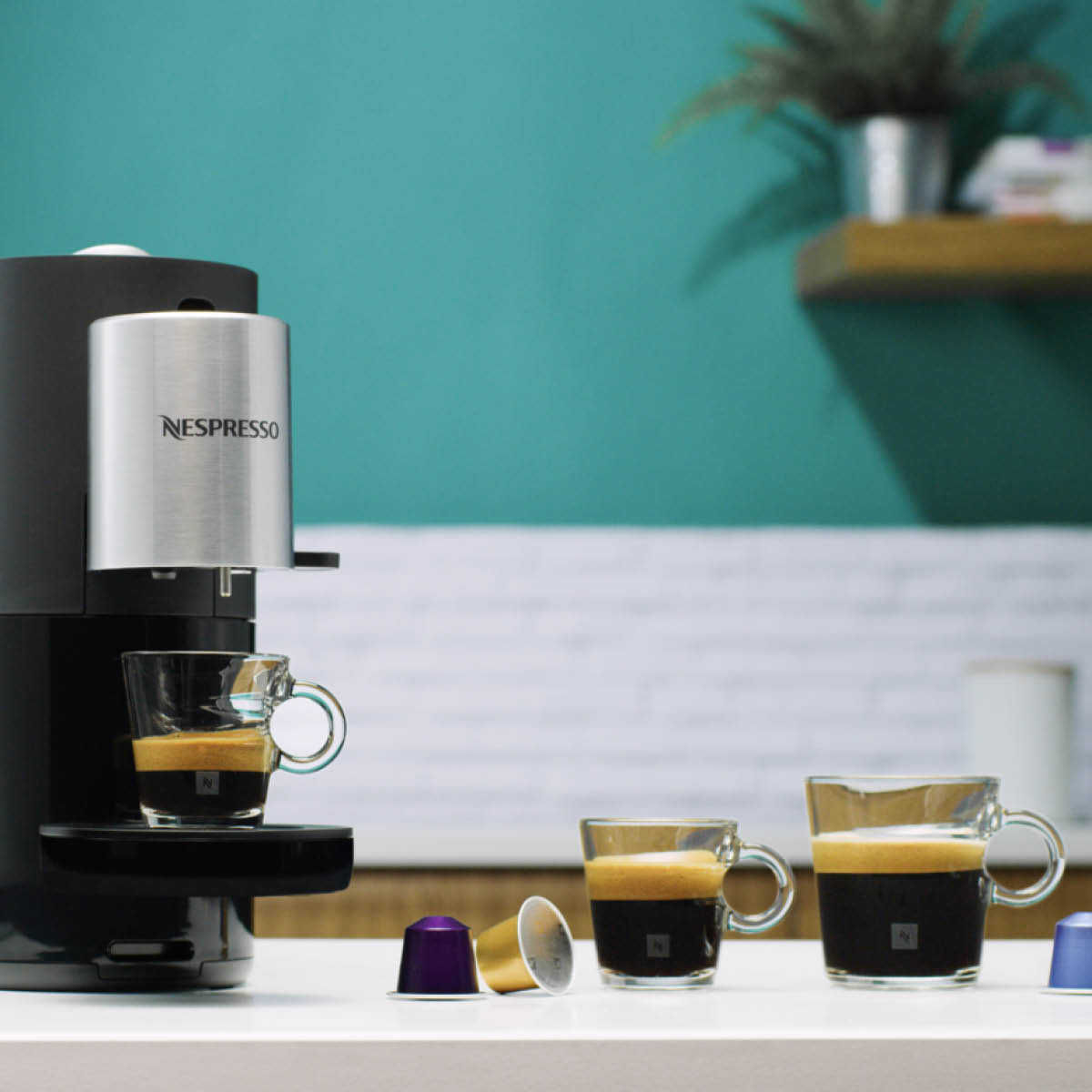 Nespresso Atelier Maskin 1 L Svart