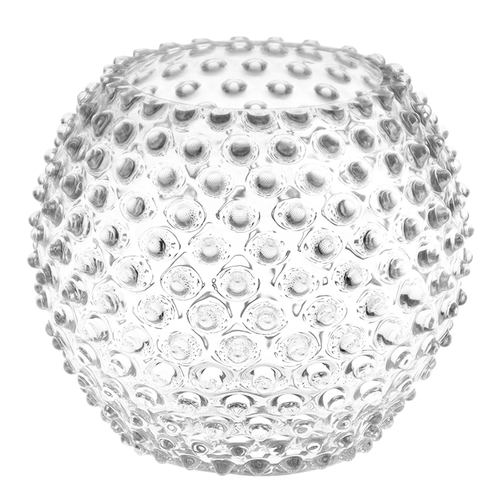 Hobnail Vas 18 cm Crystal