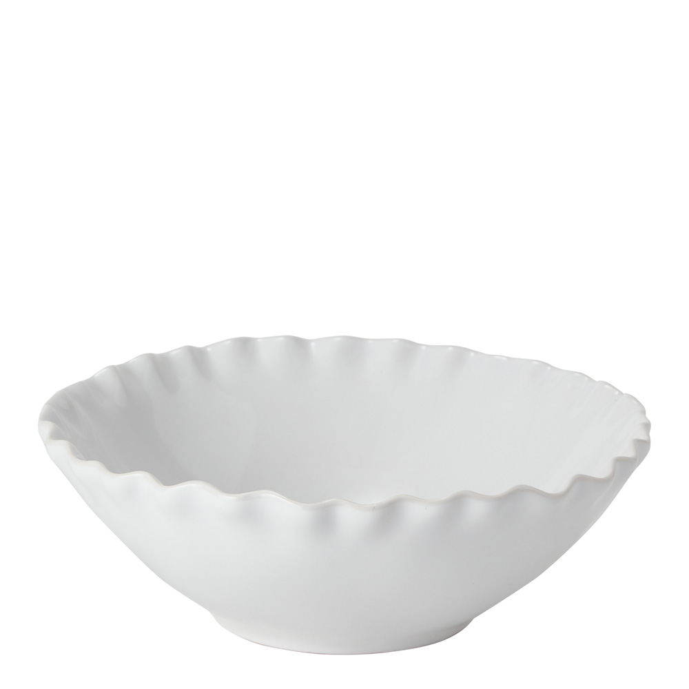 Eira Djup skål 18 cm Vit