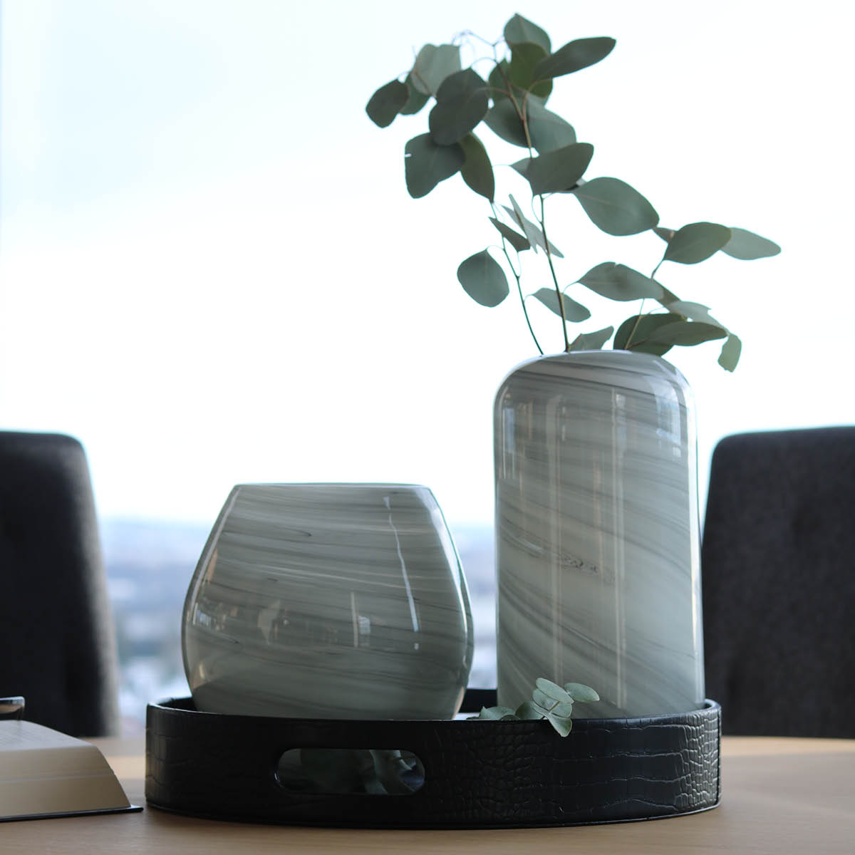 CroCo Bricka 38 cm Svart