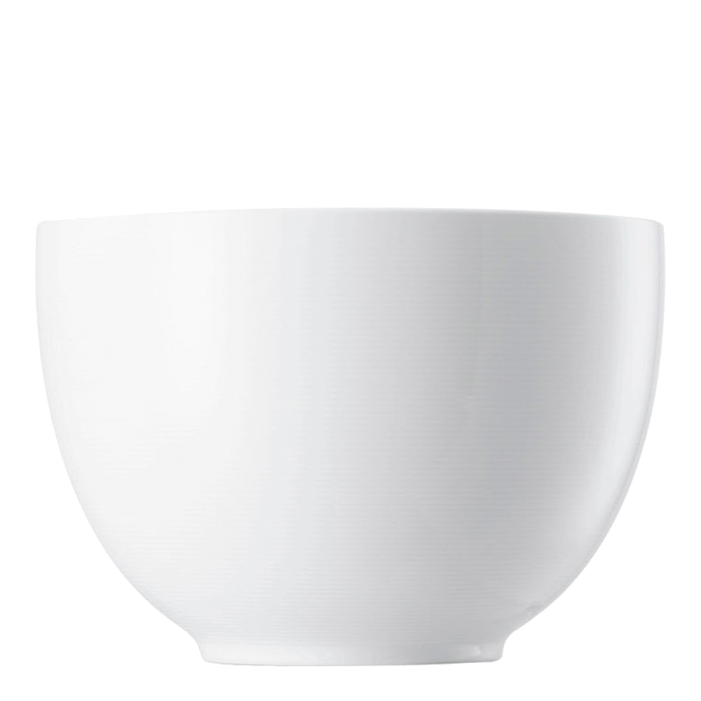 Skål hög rund 23 cm Vit