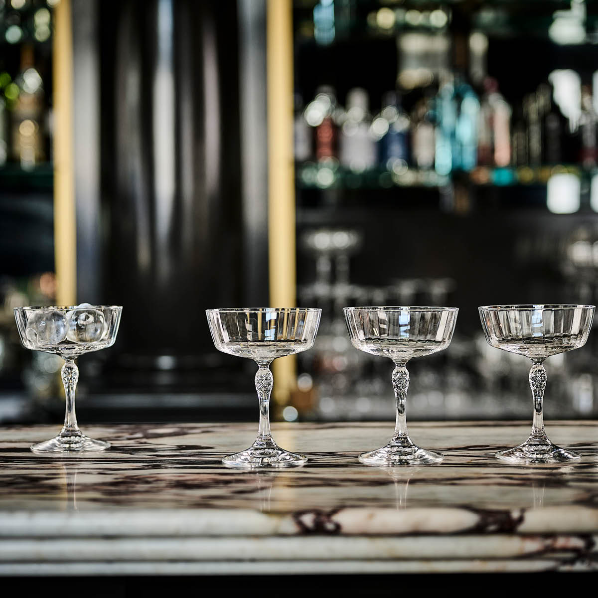 America Champagneglas 27,5 cl 4-pack Klar