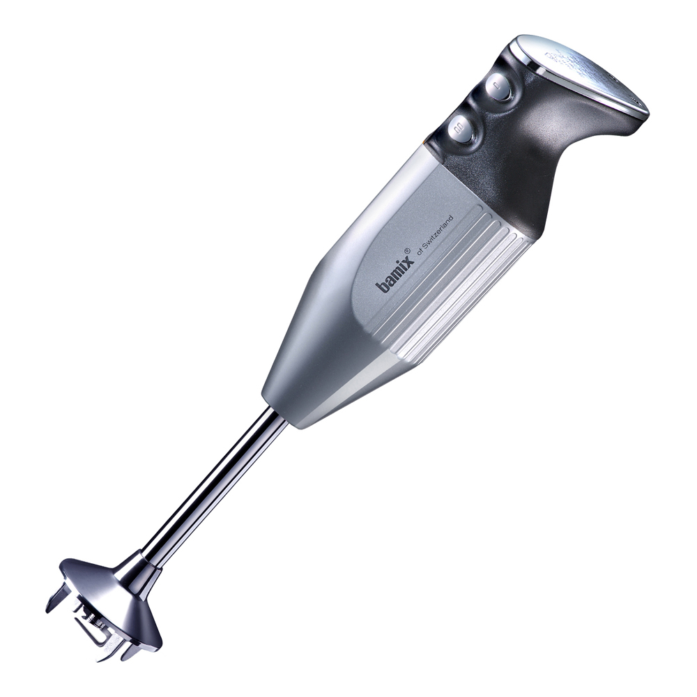 Bamix Stavmixer Deluxe C 200 w Silvergrå