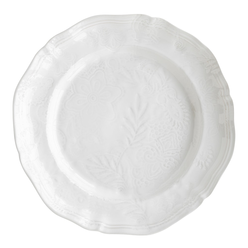 Arabesque Serveringsfat 34 cm White