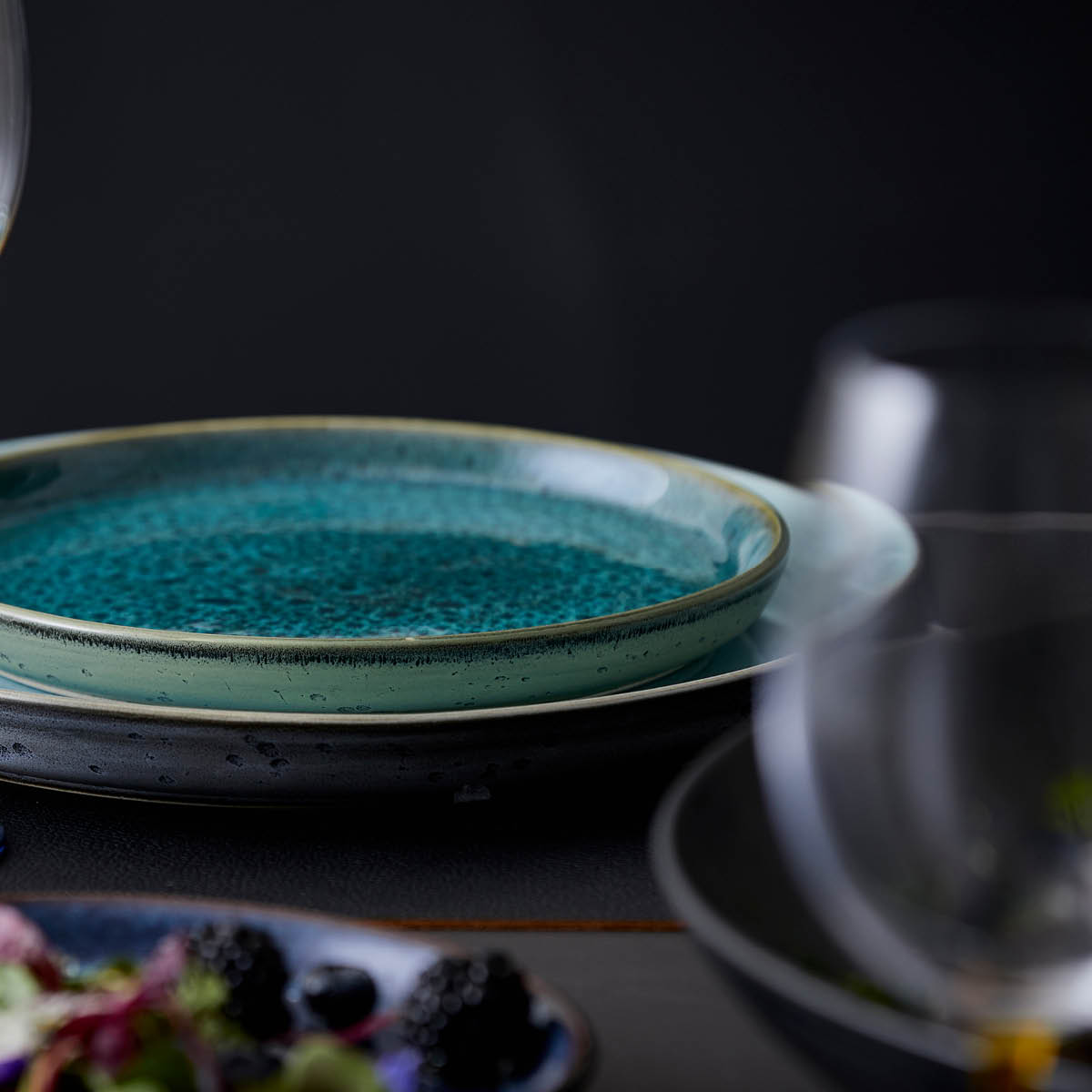 Tallrik Gastro 21 cm Grön