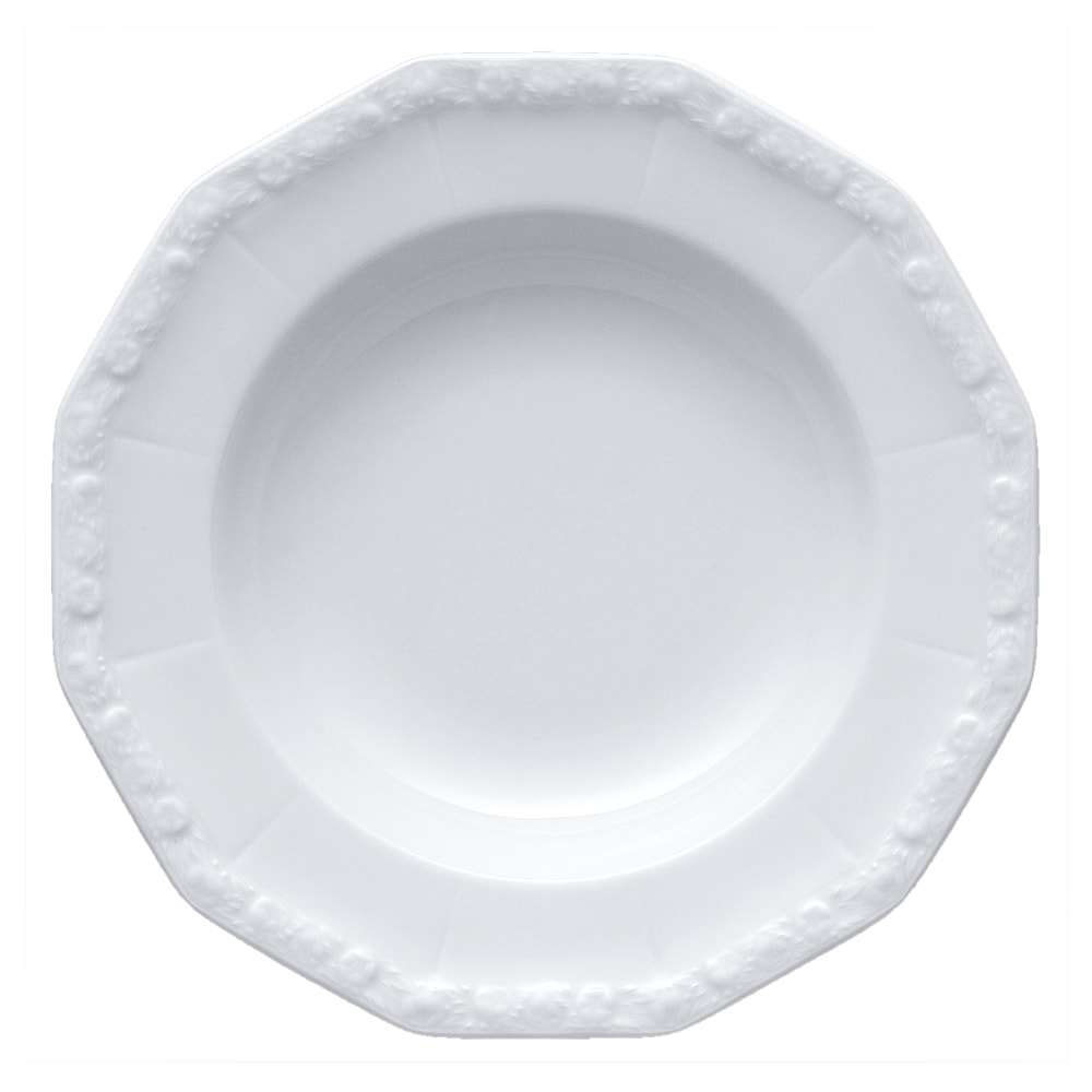 Maria Vit Tallrik djup 21 cm