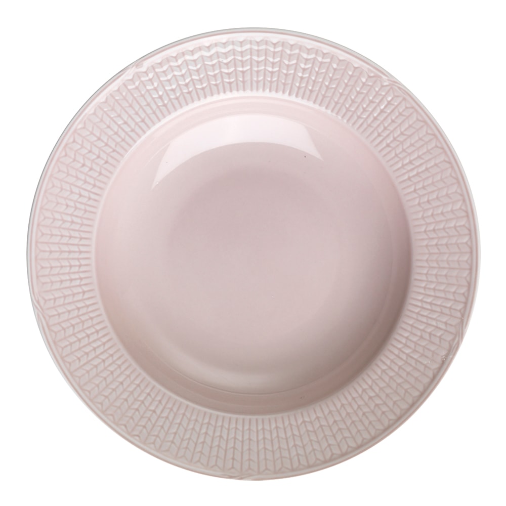 Swedish Grace Tallrik djup 25 cm Ros