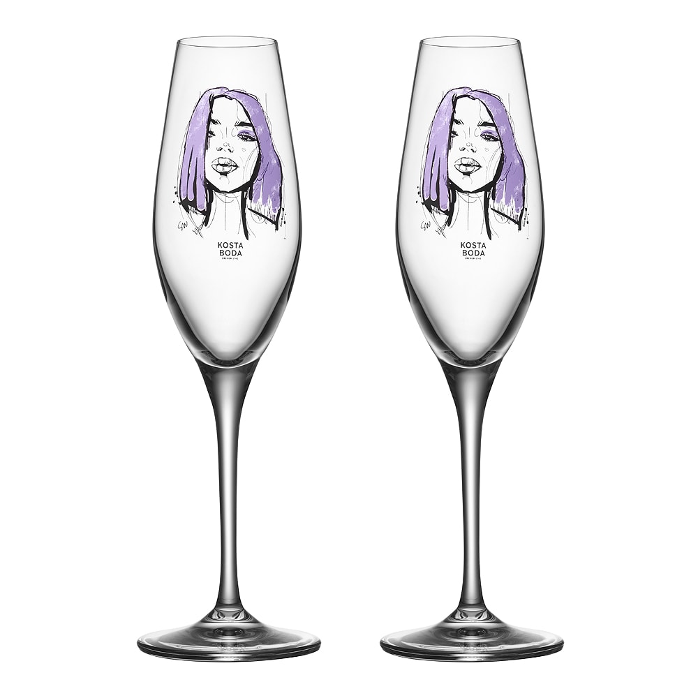 All About You Champagneglas 2-pack Forever Mine