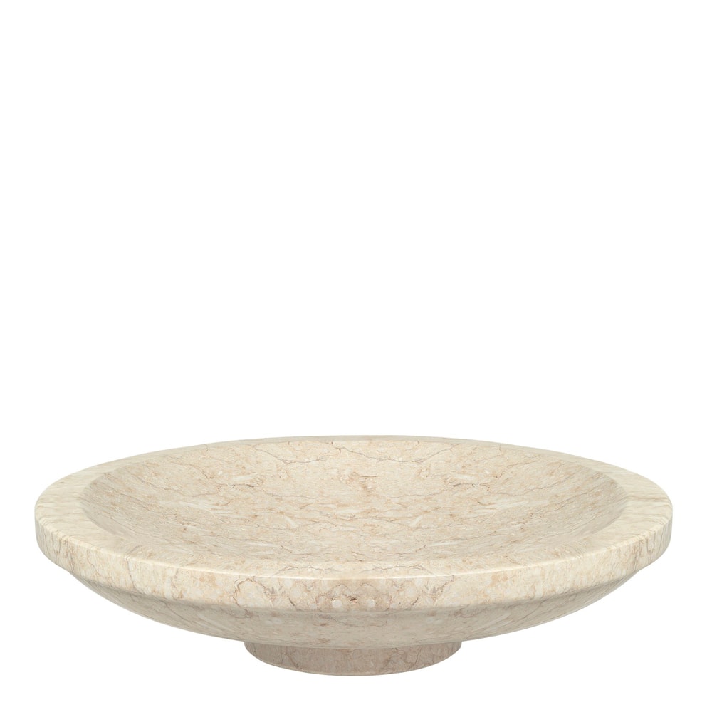 Gallery Objects Skål Marmor 32 cm Beige