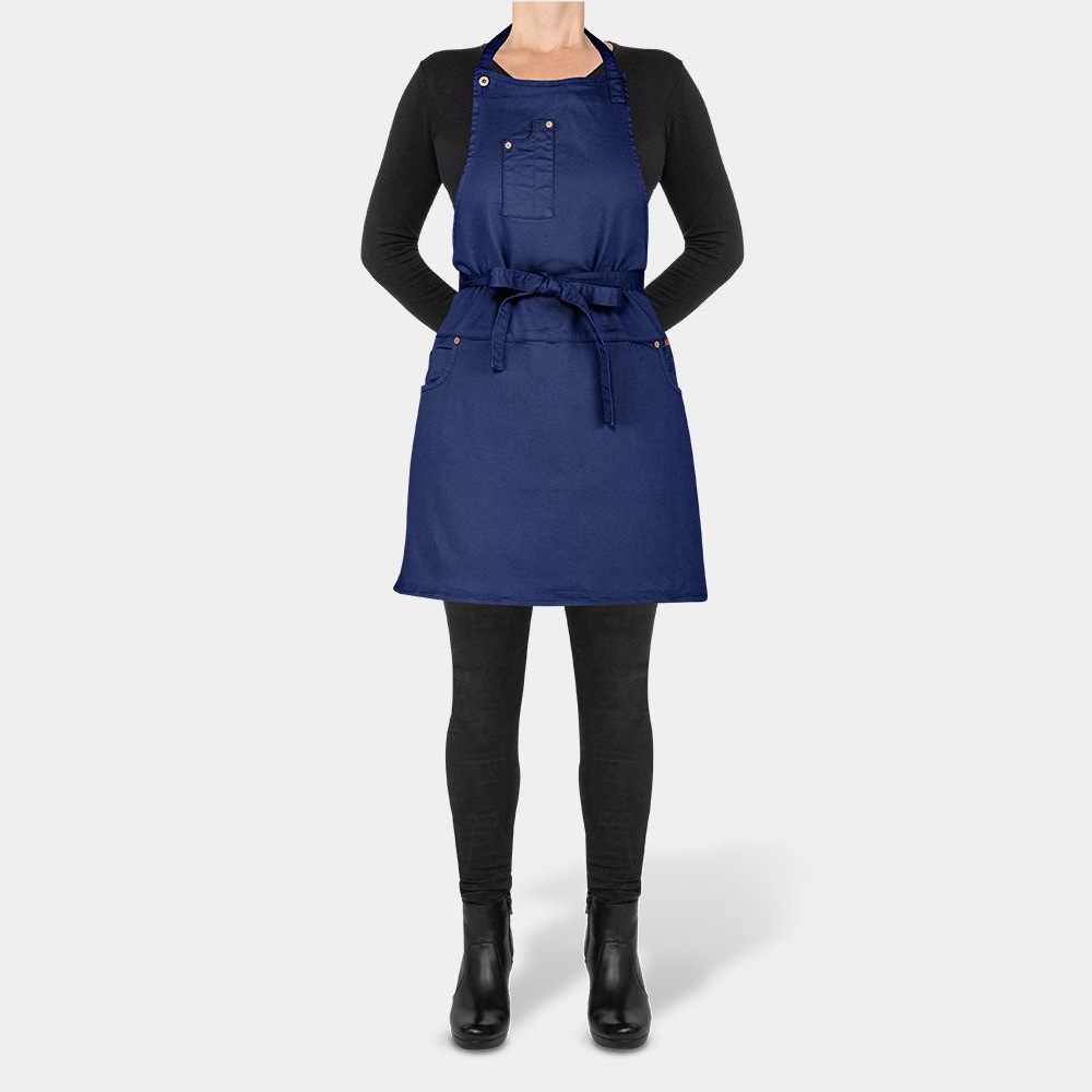 Förkläde Fem Fickor SlimFit Dark Blue